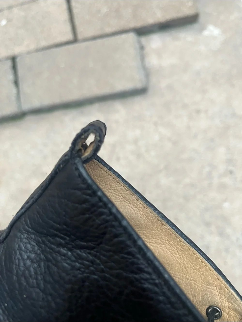 Frye durable leather